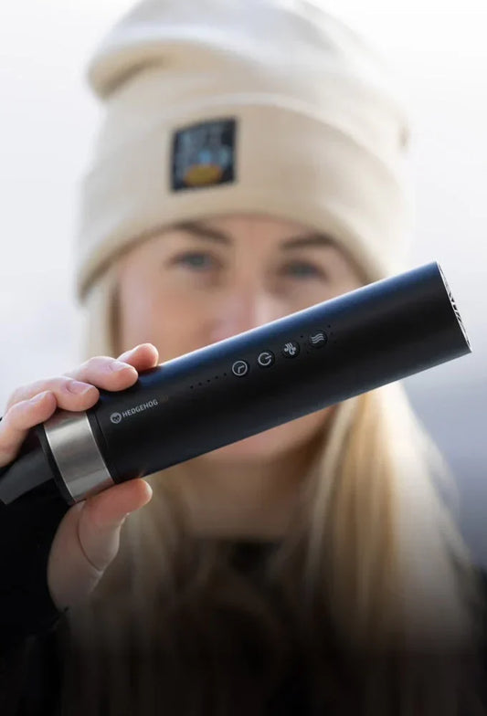 Press Release: Hedgehog Dryer Unveils Hedgehog Go: A Compact, Dual-Purpose Shoe and Hair Dryer for Active Lifestyles. Go Has Now Reached over $100,000 in Backing on Kickstarter.